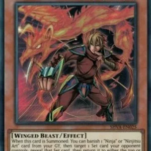 Yu-Gi-Oh! SHVA Red Dragon Ninja