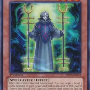 Yu-Gi-Oh! SHSP Secret Sect Druid Dru