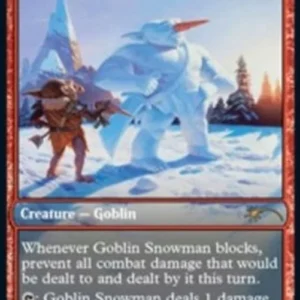 Magic: The Gathering Goblin Snowman