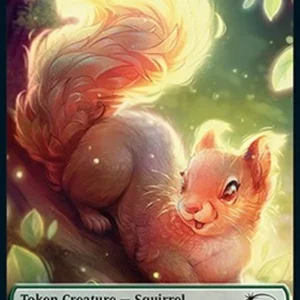 Magic: The Gathering Squirrel Token (Green 1/1)