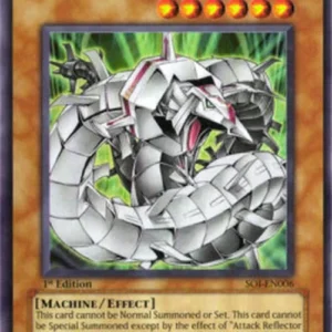 Yu-Gi-Oh! SOI Cyber Barrier Dragon (V.1 - Super Rare)