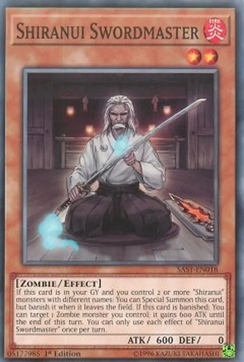 Yu-Gi-Oh! SAST Shiranui Swordmaster
