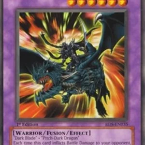 Yu-Gi-Oh! RDS Dark Blade the Dragon Knight (V.1 - Rare)