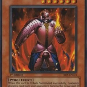 Yu-Gi-Oh! RDS Thestalos the Firestorm Monarch (V.1 - Super Rare)