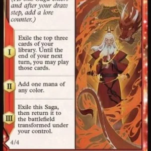 Magic: The Gathering The Legend of Roku // Avatar Roku