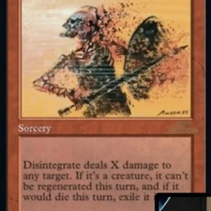 Magic: The Gathering Disintegrate (V.2)