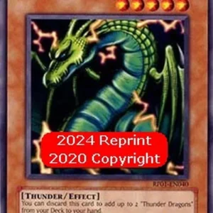 Yu-Gi-Oh! RP01 Thunder Dragon (V.2 - Common)