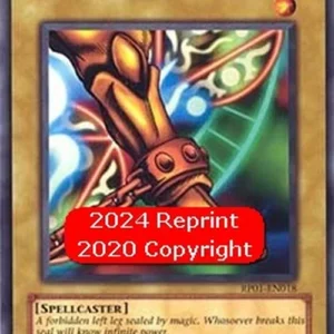 Yu-Gi-Oh! RP01 Left Leg of the Forbidden One (V.2 - Rare)