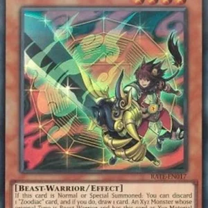 Yu-Gi-Oh! RATE Zoodiac Thoroughblade