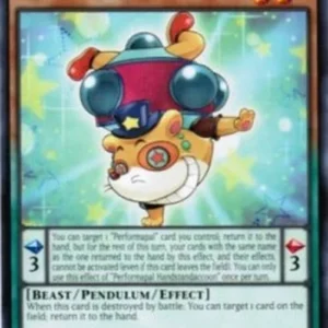Yu-Gi-Oh! RATE Performapal Handstandaccoon