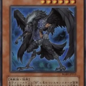 Yu-Gi-Oh! RGBT-JP Blackwing - Elphin the Raven