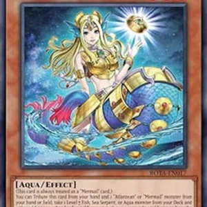 Yu-Gi-Oh! ROTA Abyssrhine, the Atlantean Spirit (V.1 - Secret Rare)