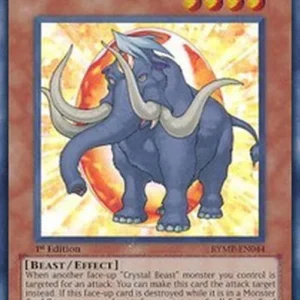 Yu-Gi-Oh! RYMP Crystal Beast Amber Mammoth