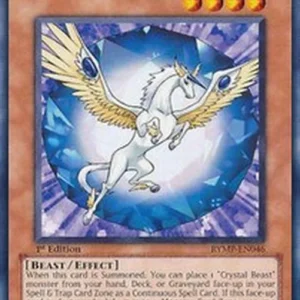 Yu-Gi-Oh! RYMP Crystal Beast Sapphire Pegasus