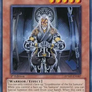 Yu-Gi-Oh! RYMP Grandmaster of the Six Samurai