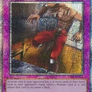 Yu-Gi-Oh! RA04 Trap Dustshoot (V.2 - Quarter Century Secret Rare)