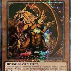 Yu-Gi-Oh! RA04 The Winged Dragon of Ra (V.2 - Quarter Century Secret Rare)