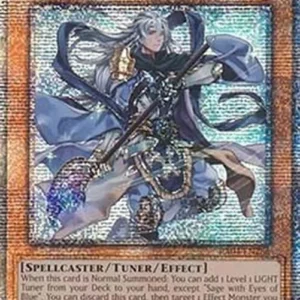 Yu-Gi-Oh! RA04 Sage with Eyes of Blue (V.2 - Quarter Century Secret Rare)