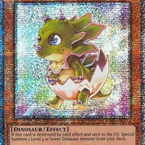 Yu-Gi-Oh! RA04 Babycerasaurus (V.2 - Quarter Century Secret Rare)