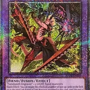 Yu-Gi-Oh! RA04 Fiendsmith's Desirae (V.5 - Quarter Century Secret Rare)