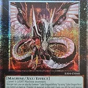 Yu-Gi-Oh! RA04 Cyber Dragon Infinity (V.5 - Quarter Century Secret Rare)