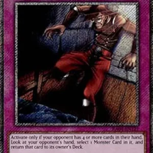 Yu-Gi-Oh! RA04 Trap Dustshoot (V.1 - Platinum Secret Rare)