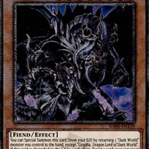Yu-Gi-Oh! RA04 Grapha, Dragon Lord of Dark World (V.2 - Quarter Century Sec