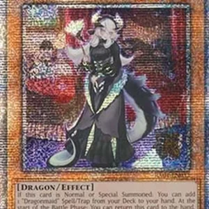 Yu-Gi-Oh! RA04 Chamber Dragonmaid (V.5 - Quarter Century Secret Rare)