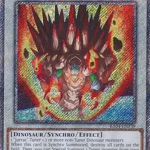 Yu-Gi-Oh! RA04 Jurrac Meteor (V.1 - Platinum Secret Rare)