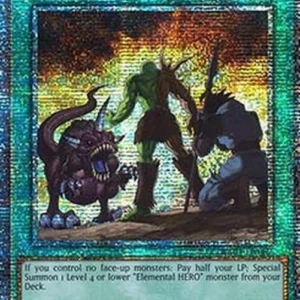 Yu-Gi-Oh! RA04 A Hero Lives (V.5 - Quarter Century Secret Rare)