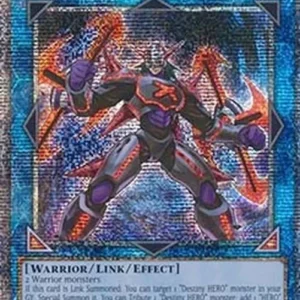 Yu-Gi-Oh! RA04 Xtra HERO Cross Crusader (V.5 - Quarter Century Secret Rare)