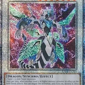 Yu-Gi-Oh! RA04 Clear Wing Synchro Dragon (V.2 - Quarter Century Secret Rare