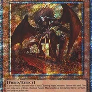 Yu-Gi-Oh! RA04 Scarm, Malebranche of the Burning Abyss (V.2 - Quarter Centu