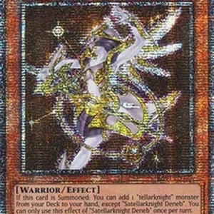 Yu-Gi-Oh! RA04 Satellarknight Deneb (V.2 - Quarter Century Secret Rare)