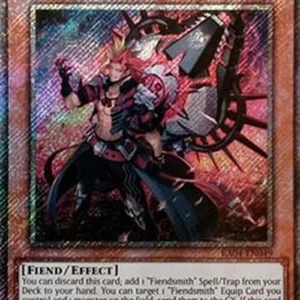 Yu-Gi-Oh! RA04 Fiendsmith Engraver (V.4 - Platinum Secret Rare)