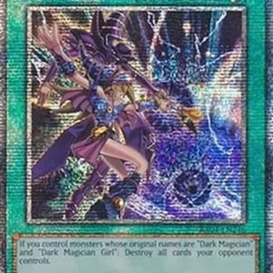 Yu-Gi-Oh! RA04 Dark Burning Magic (V.2 - Quarter Century Secret Rare)