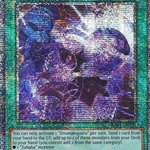 Yu-Gi-Oh! RA04 Onomatopaira (V.5 - Quarter Century Secret Rare)