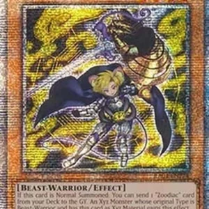 Yu-Gi-Oh! RA04 Zoodiac Ratpier (V.2 - Quarter Century Secret Rare)