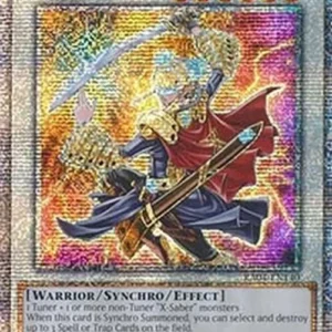 Yu-Gi-Oh! RA04 XX-Saber Hyunlei (V.2 - Quarter Century Secret Rare)