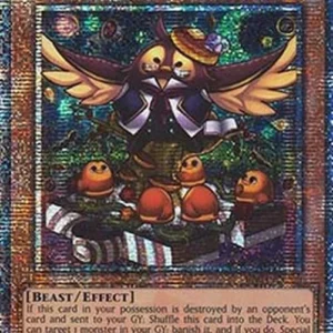 Yu-Gi-Oh! RA04 Madolche Hootcake (V.2 - Quarter Century Secret Rare)
