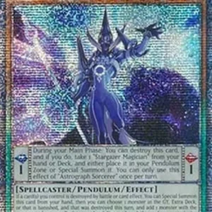 Yu-Gi-Oh! RA04 Astrograph Sorcerer (V.2 - Quarter Century Secret Rare)