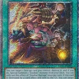 Yu-Gi-Oh! RA04 Zoodiac Barrage (V.5 - Quarter Century Secret Rare)