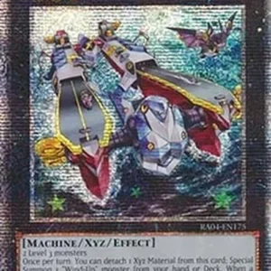 Yu-Gi-Oh! RA04 Wind-Up Carrier Zenmaity (V.2 - Quarter Century Secret Rare)