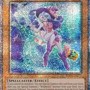 Yu-Gi-Oh! RA04 Windwitch - Ice Bell (V.2 - Quarter Century Secret Rare)