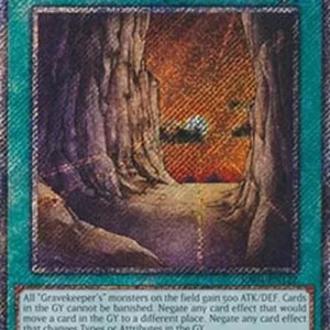 Yu-Gi-Oh! RA04 Necrovalley (V.1 - Platinum Secret Rare)