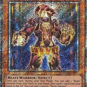 Yu-Gi-Oh! RA04 Bujin Yamato (V.2 - Quarter Century Secret Rare)