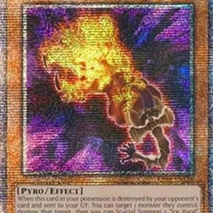 Yu-Gi-Oh! RA04 Fire Hand (V.2 - Quarter Century Secret Rare)