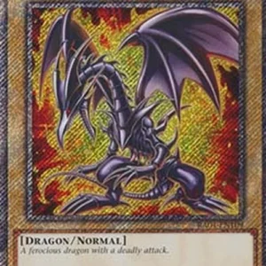 Yu-Gi-Oh! RA04 Red-Eyes Black Dragon (V.2 - Platinum Secret Rare)
