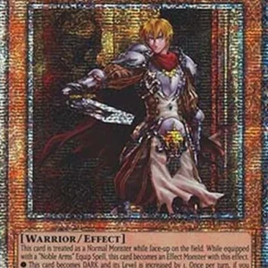 Yu-Gi-Oh! RA04 Noble Knight Medraut (V.2 - Quarter Century Secret Rare)