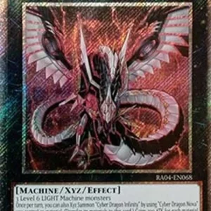 Yu-Gi-Oh! RA04 Cyber Dragon Infinity (V.4 - Platinum Secret Rare)